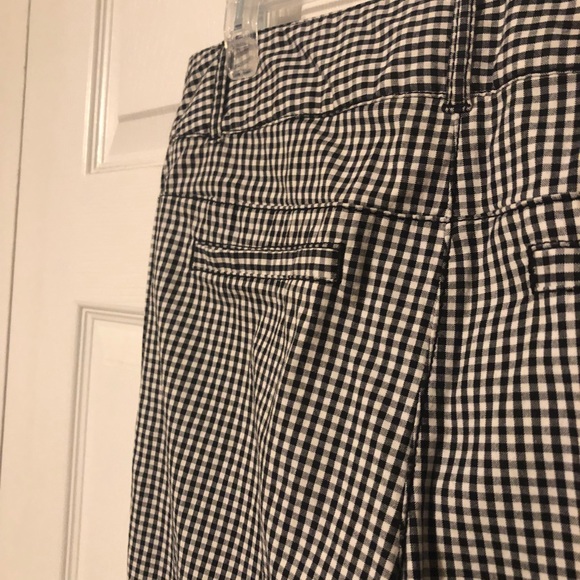 Loft Gingham Print Capri - Picture 3 of 5